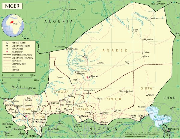 Free vector map Niger, Adobe Illustrator, download now maps vector clipart >>>>> Map for design, projects, presentation free to use as you like.