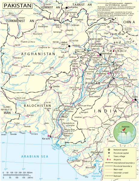 Free vector map Pakistan, Adobe Illustrator, download now maps vector clipart