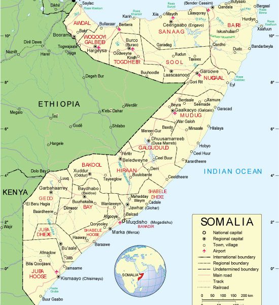 Free vector map Somalia, Adobe Illustrator, download now maps vector clipart >>>>> Map for design, projects, presentation free to use as you need.