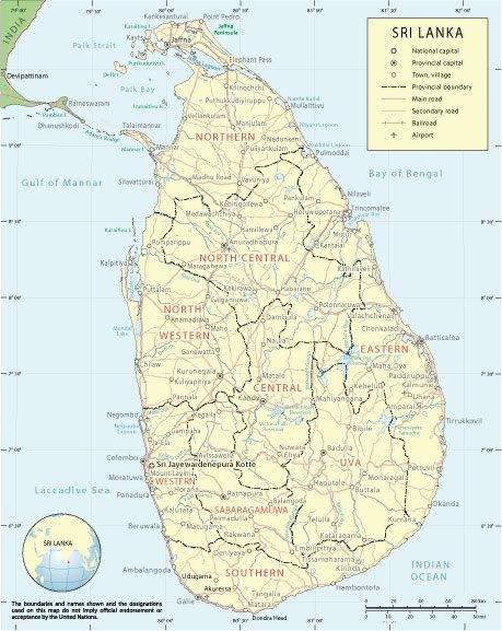 Sri Lanka: Free vector map Sri Lanka, Adobe Illustrator, download now maps vector clipart