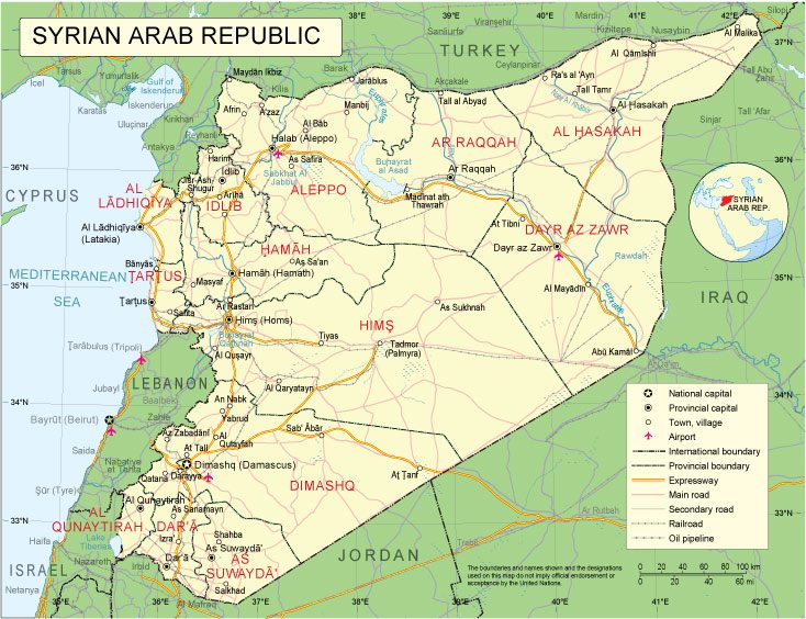 Syria: Free vector map Syria, Adobe Illustrator, download now maps vector clipart