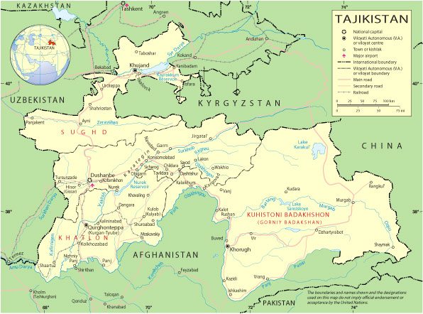 Tajikistan: Free vector map Tajikistan, Adobe Illustrator, download now maps vector clipart