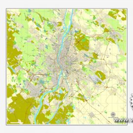 Street map Hungary ai