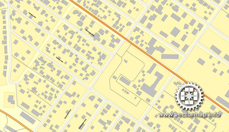 Map vector Sevastopol, Ukraine, printable vector street City Plan map, full editable, Adobe illustrator Map for design, print, arts, projects, presentations, for architects, designers and builders