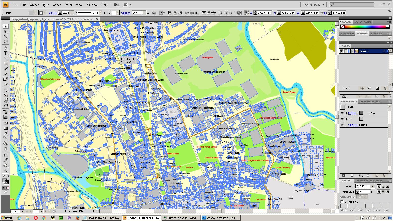 Long Branch Digital Vector Maps - Download Editable Illustrator & PDF  Vector Map of Long Branch