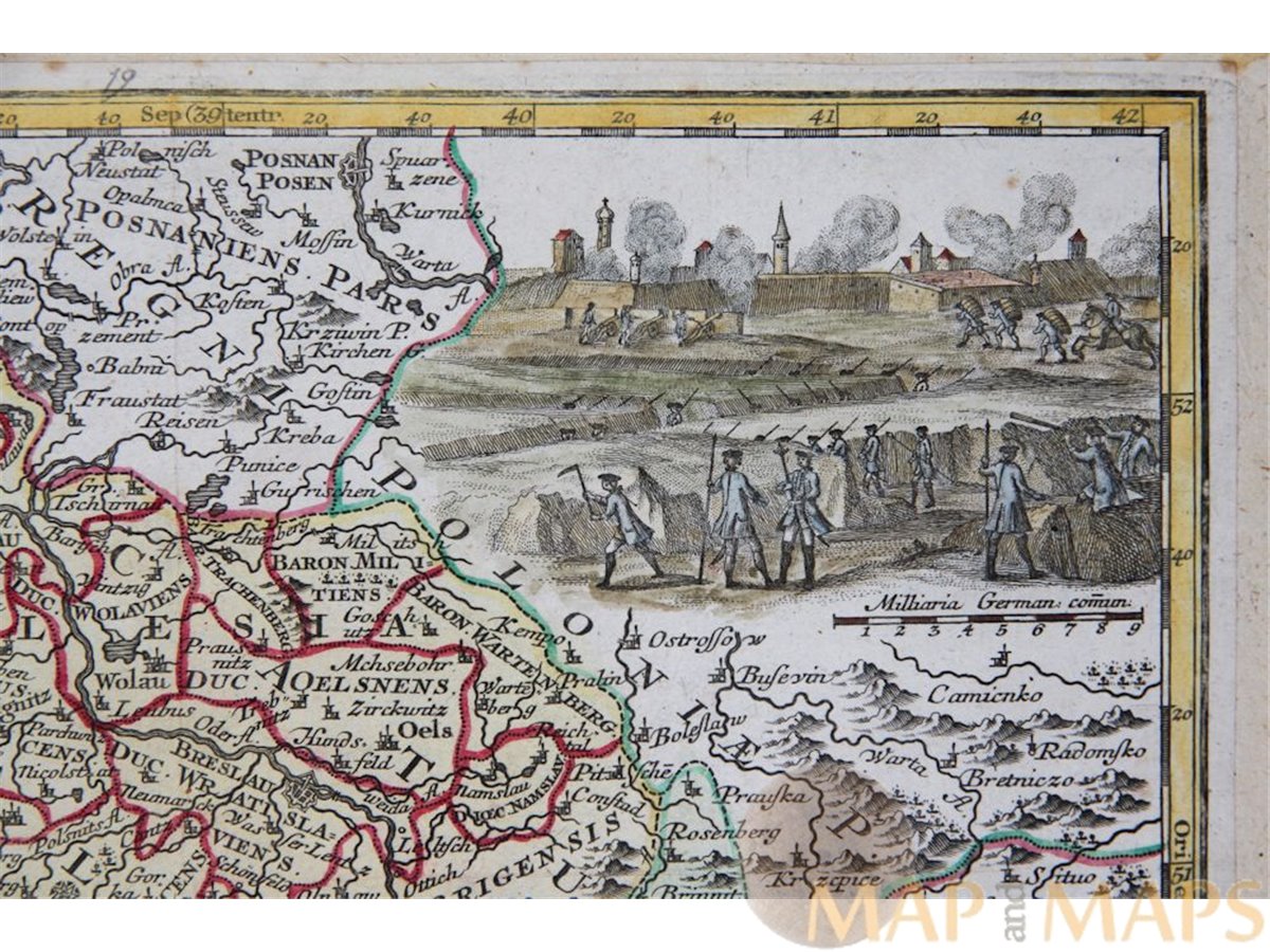 rare maps from SCHREIBER, Johann Georg