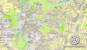 Map Cambridge England Uk Gb Citiplan Street Separ A0 Ai 5 300x173 