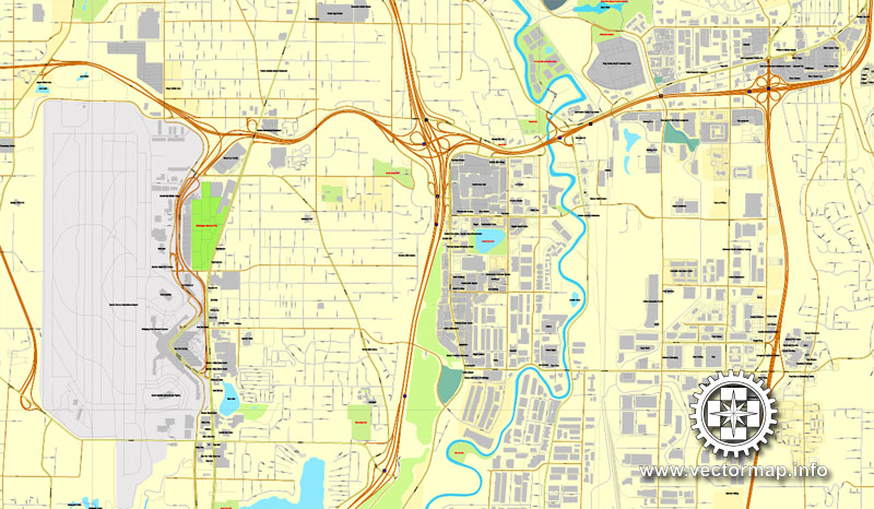 Pdf map Tacoma Washington PDF