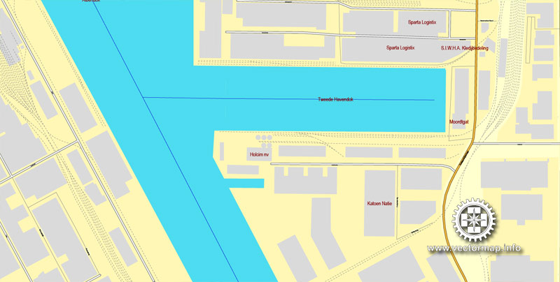 Antwerpen, Belgium, printable vector street City Plan map V.2, full editable, Adobe Illustrator, full vector, scalable, editable, text format street names, 14,6 mb ZIP