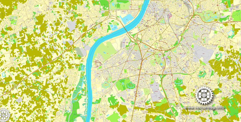 Antwerpen, Belgium, printable vector street City Plan map V.2, full editable, Adobe Illustrator, full vector, scalable, editable, text format street names, 14,6 mb ZIP
