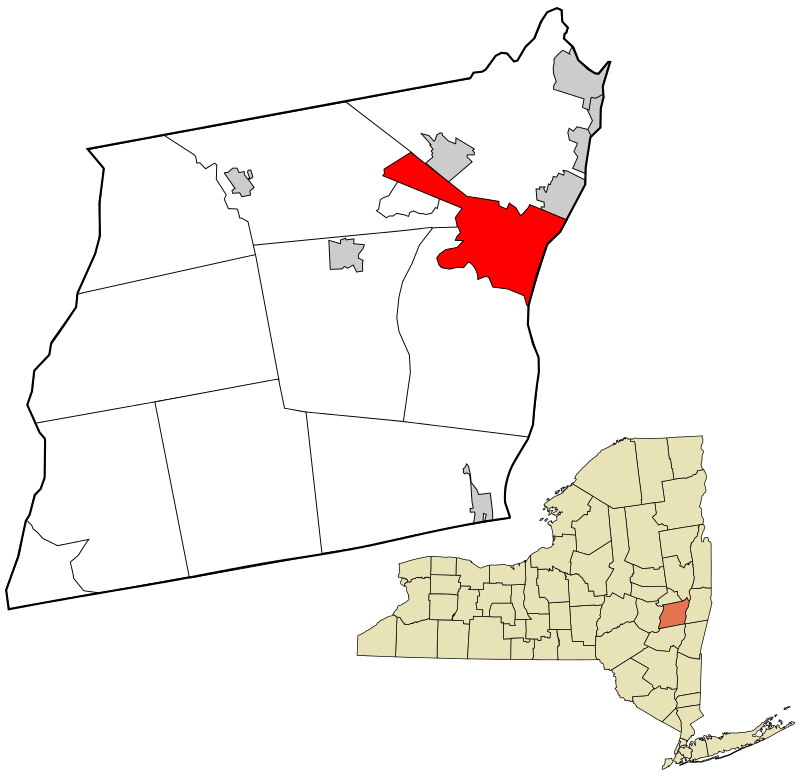 Albany_County_New_York_incorporated_and_unincorporated_areas_Albany_highlighted.svg