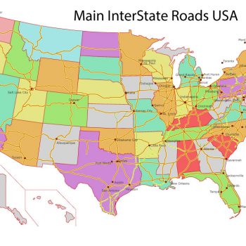 Free Vector US Country Maps