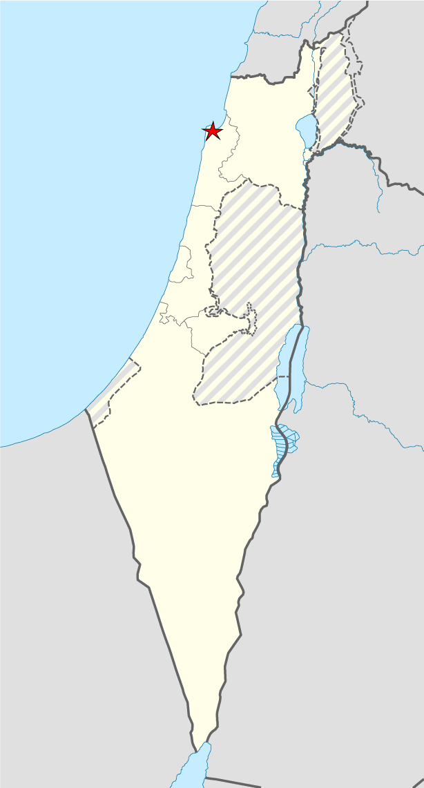 Download free Vector Map Israel Haifa Location