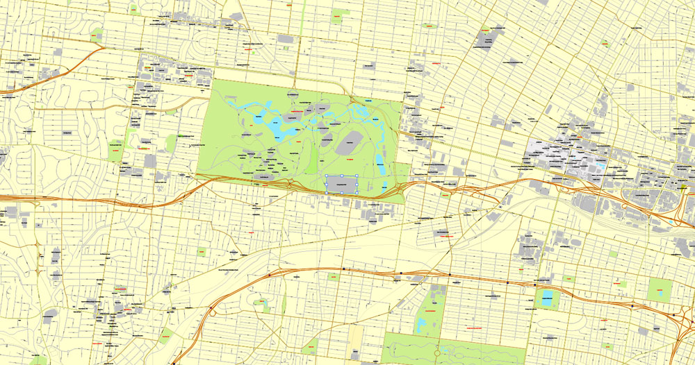 Pdf map Saint Louis Missouri ai