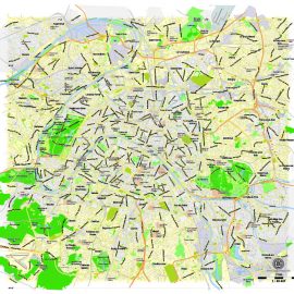 Street map Nice France PDF