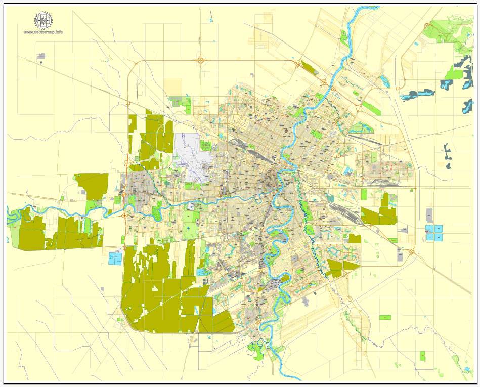 Виннипег канада карта