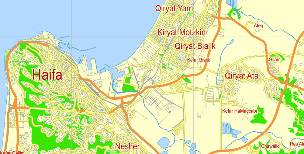 printable_map_haifa_israel_g-view_level_12_eng_ai_2