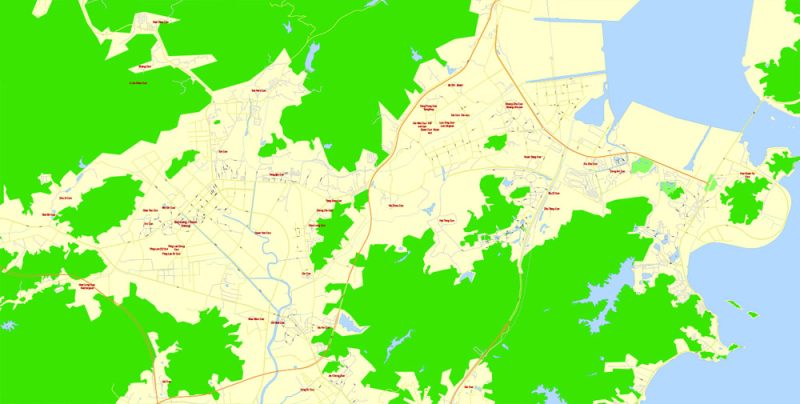 Printable Map Macau, China, exact vector street G-view Level 17 (100 meters scale) map, full editable in ENGLISH, Adobe illustrator, full vector, scalable, editable, text format street names, 4 mb ZIP