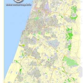 Pdf map Haifa Israel pdf