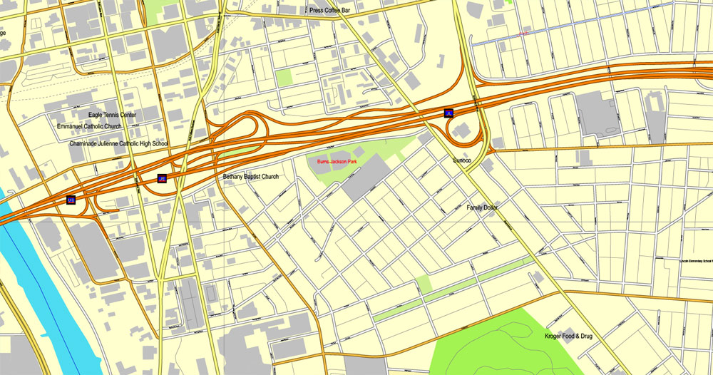 City plan Dayton Ohio