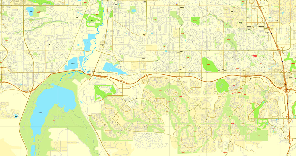 Pdf map Denver Colorado PDF