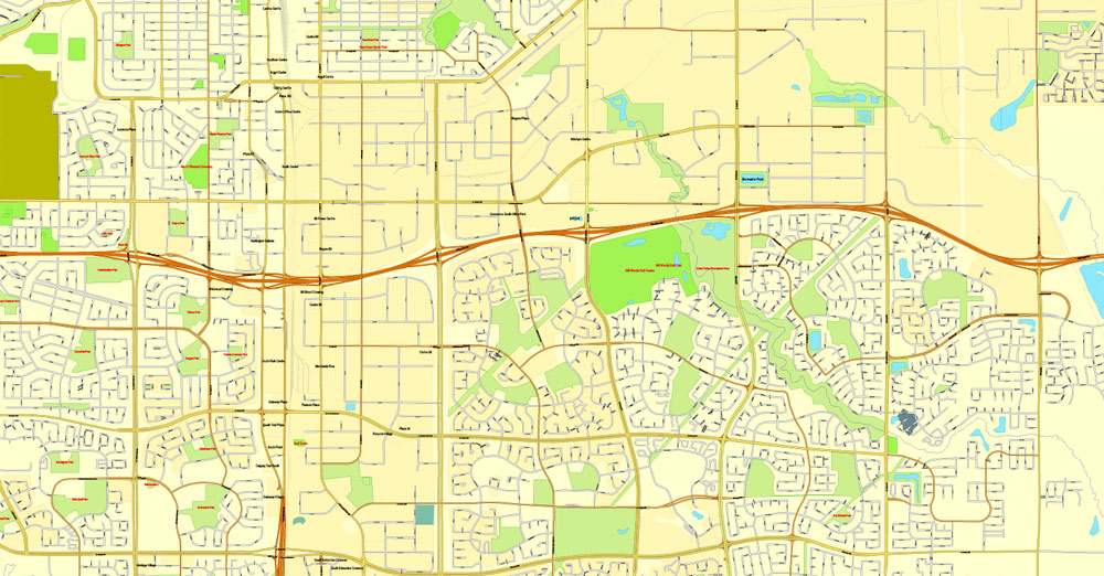 City map Edmonton PDF