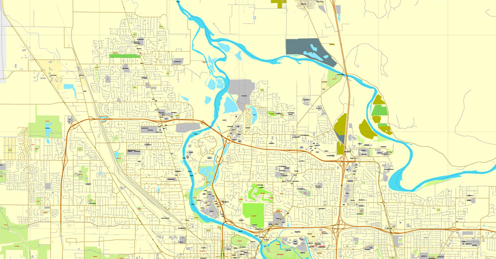 Urban plan Eugene Springfield Oregon PDF