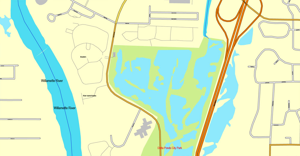 Urban plan Eugene Springfield Oregon PDF