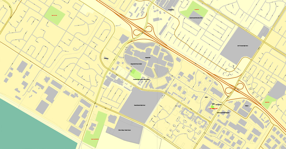 City map Fremont California v310 PDF