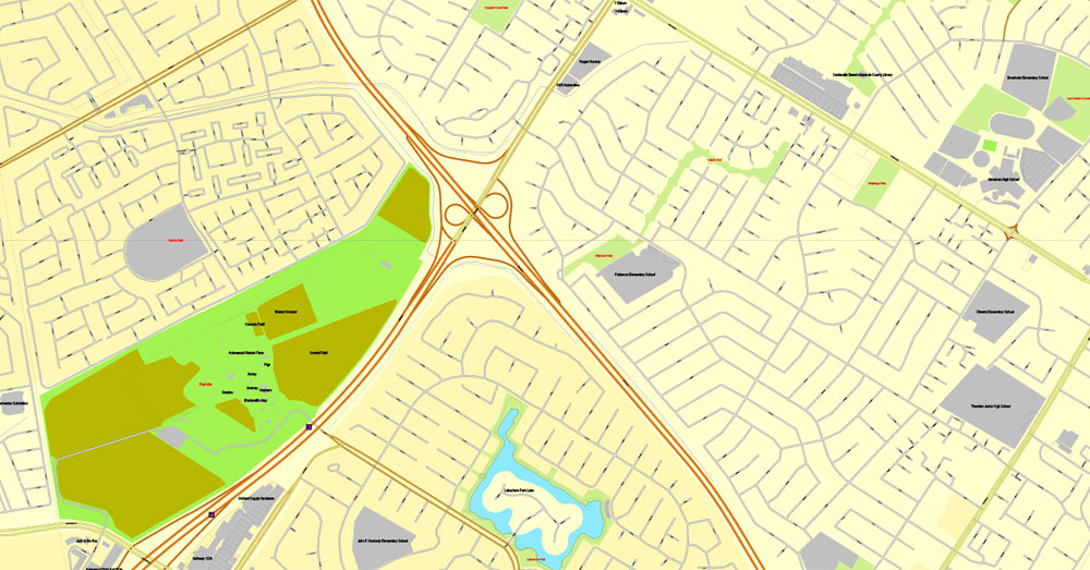 Pdf map Fremont California v310 PDF