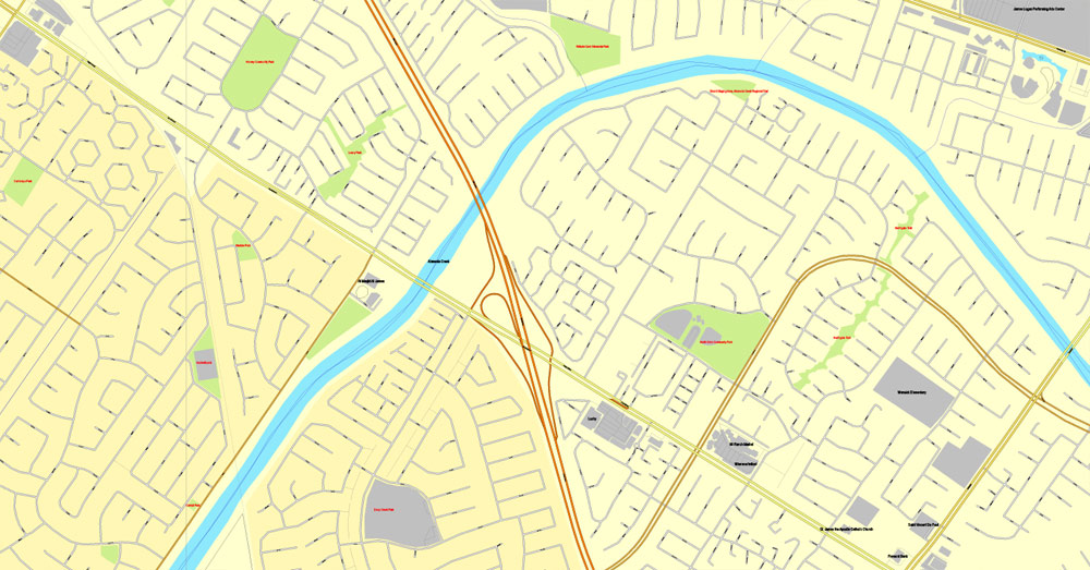 Pdf map Fremont California