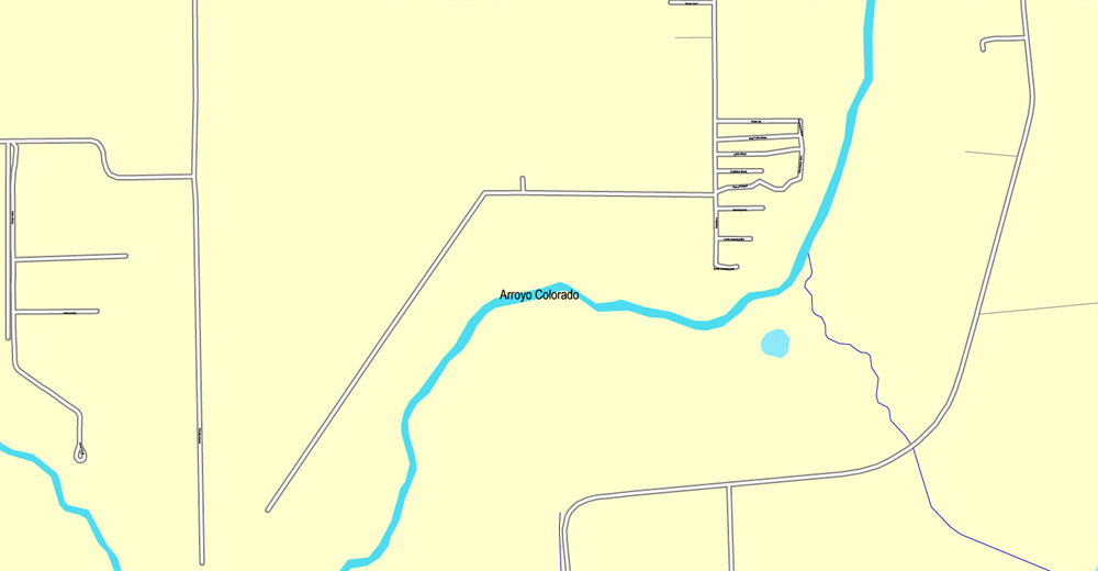 Pdf map Harlingen Texas