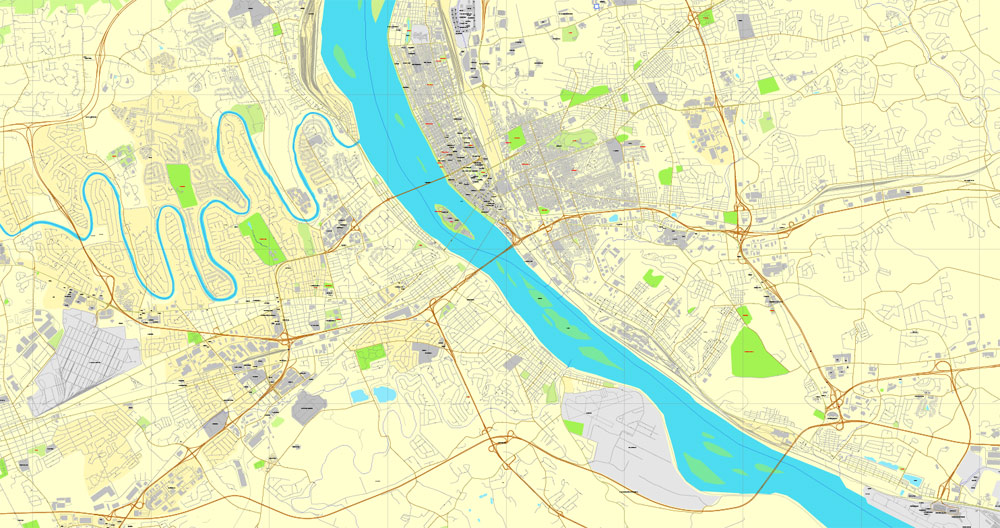 Pdf map Harrisburg Pennsylvania 3 10 PDF