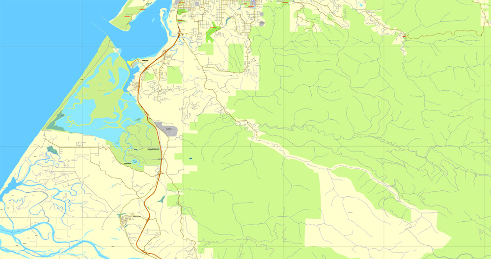 City map Humboldt