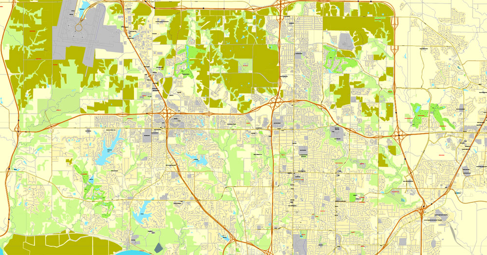 City map Lawrence Kansas 3 10 PDF
