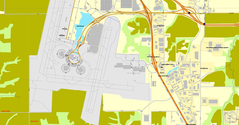 City map Kansas City PDF