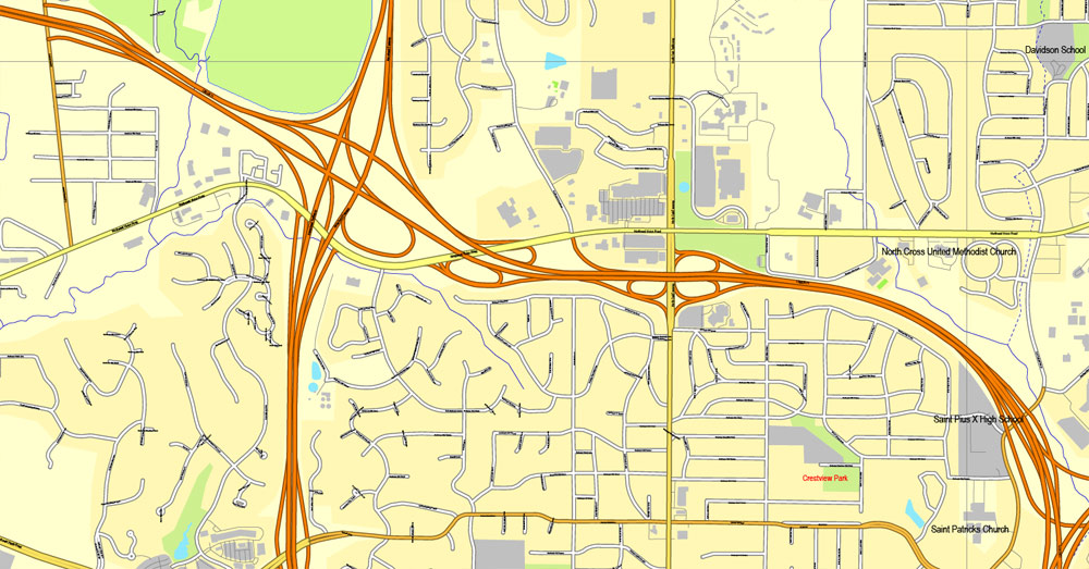 City map Lawrence Kansas 3 10 PDF