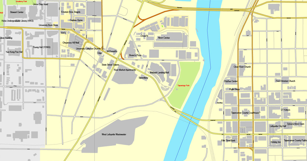 Urban plan Lafayette Indiana 3 10