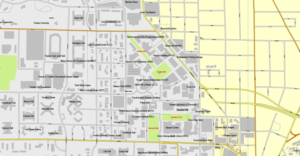 Street map Evansville Indiana 3 10 PDF