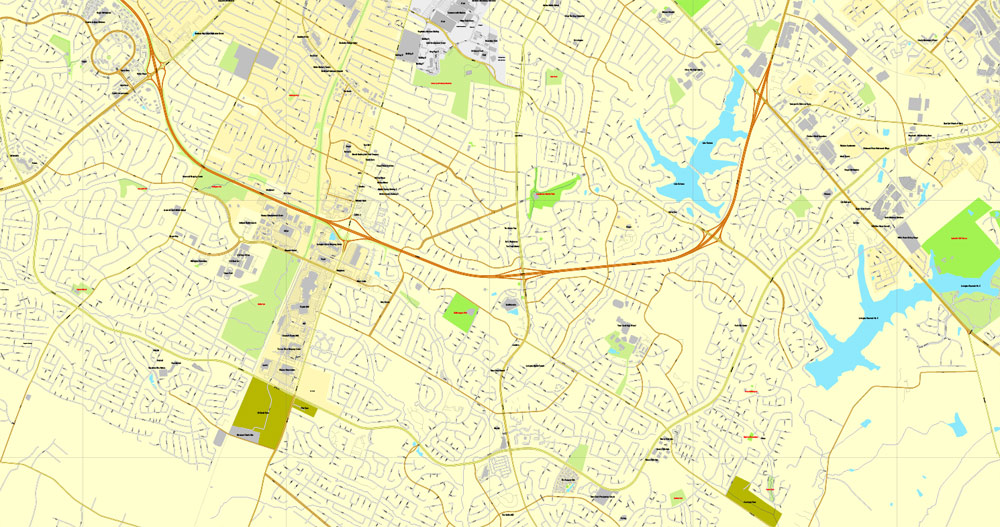 City map Lexington Kentucky 3 10 PDF