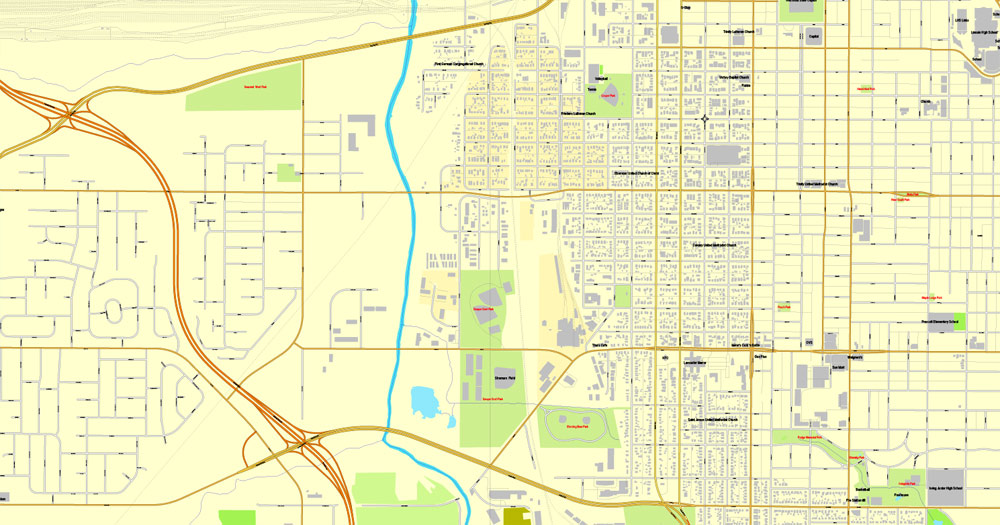 Urban plan Lincoln Nebraska 3 10
