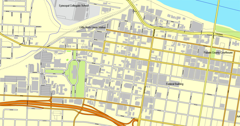 City plan Little Rock Arkansas 3 10