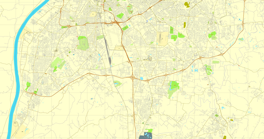 Vector map Lexington Kentucky 3 10 PDF