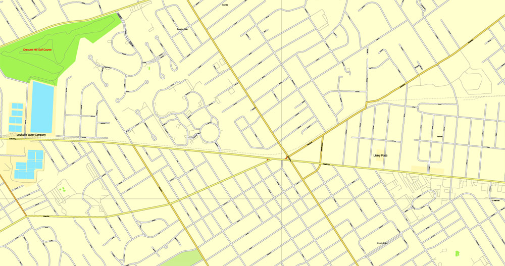 Pdf map Lexington Kentucky 3 10 PDF