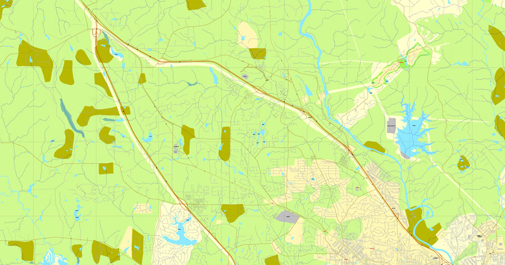Pdf map Macon Georgia PDF