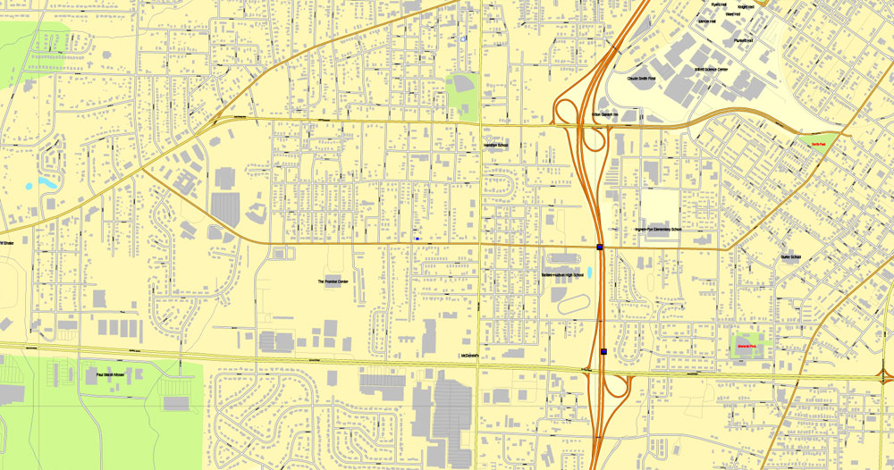 Pdf map Batumi Georgia PDF