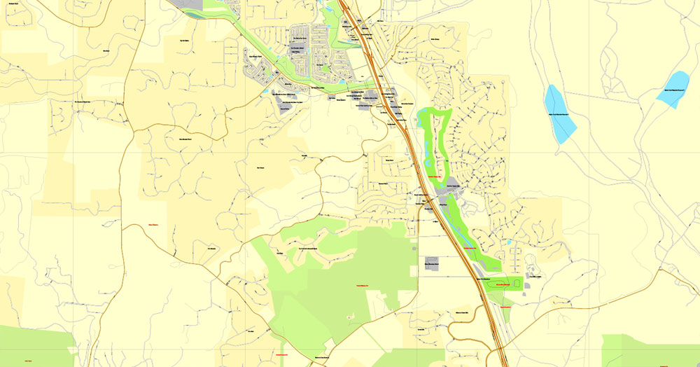 Pdf map San Antonio Texas ai