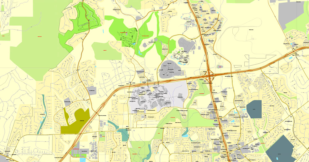 City map San Antonio Texas ai 3 10