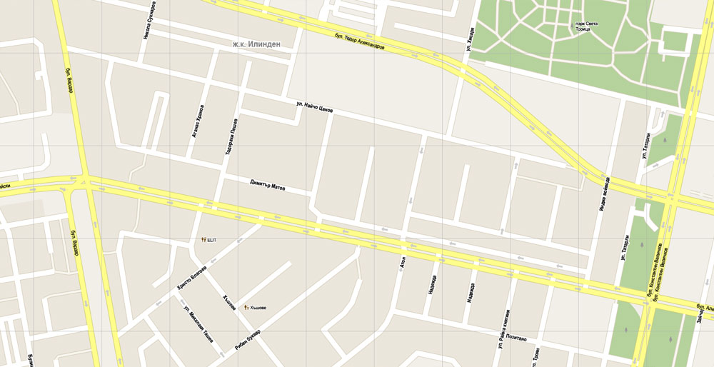 Urban plan Sofia Bulgaria AI 15