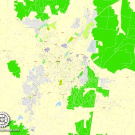 Pdf map Bendigo Australia PDF 17